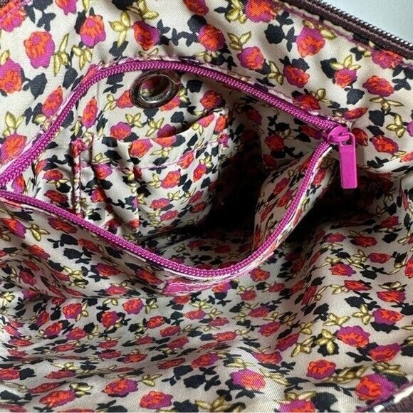 Vera Bradley Houndstooth Tweed Little Hipster Crossbody Medium Organizer Bag - Picture 12 of 13